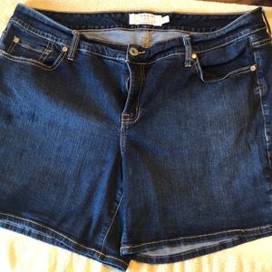 Torrid dark blue shorts